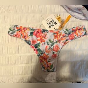 Kulani Kinis Tropical Floral Cheeky Bikini Bottom